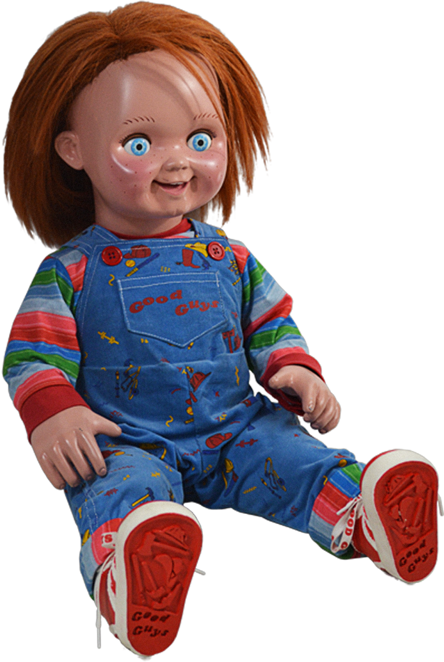 Red Haired Dollin Blue Overalls