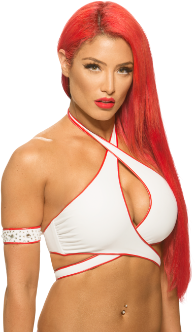 Red Haired Woman In White Athletic Wear