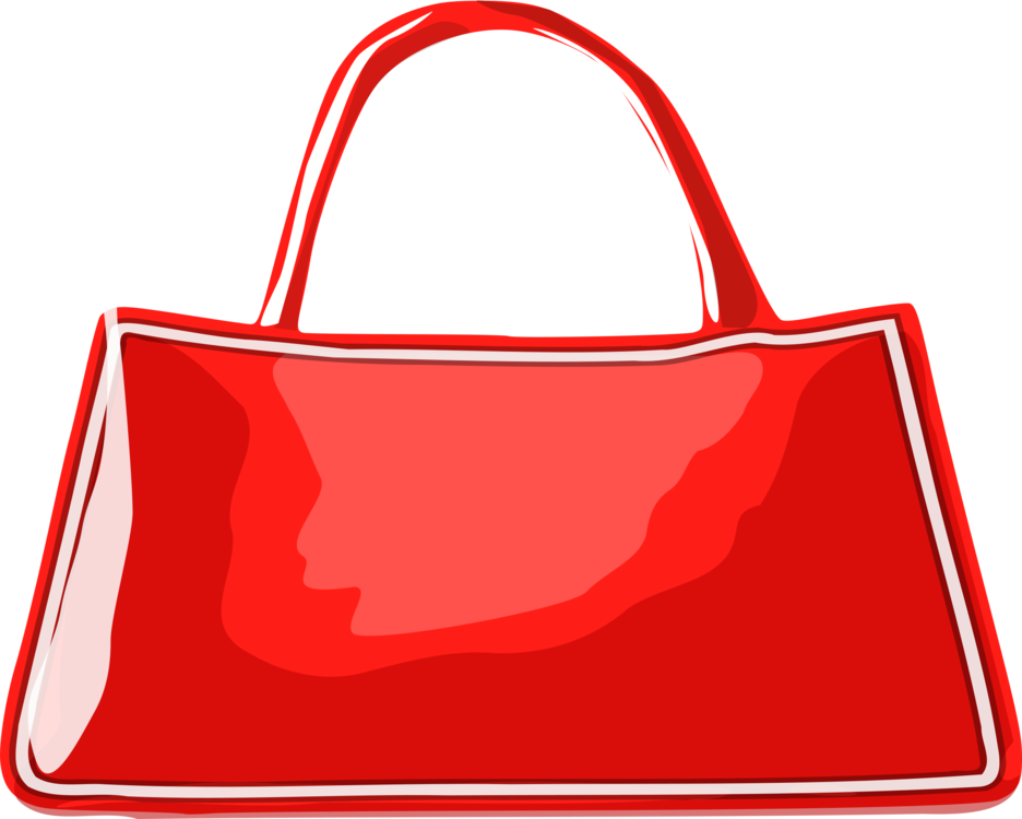 Red Handbag Illustration