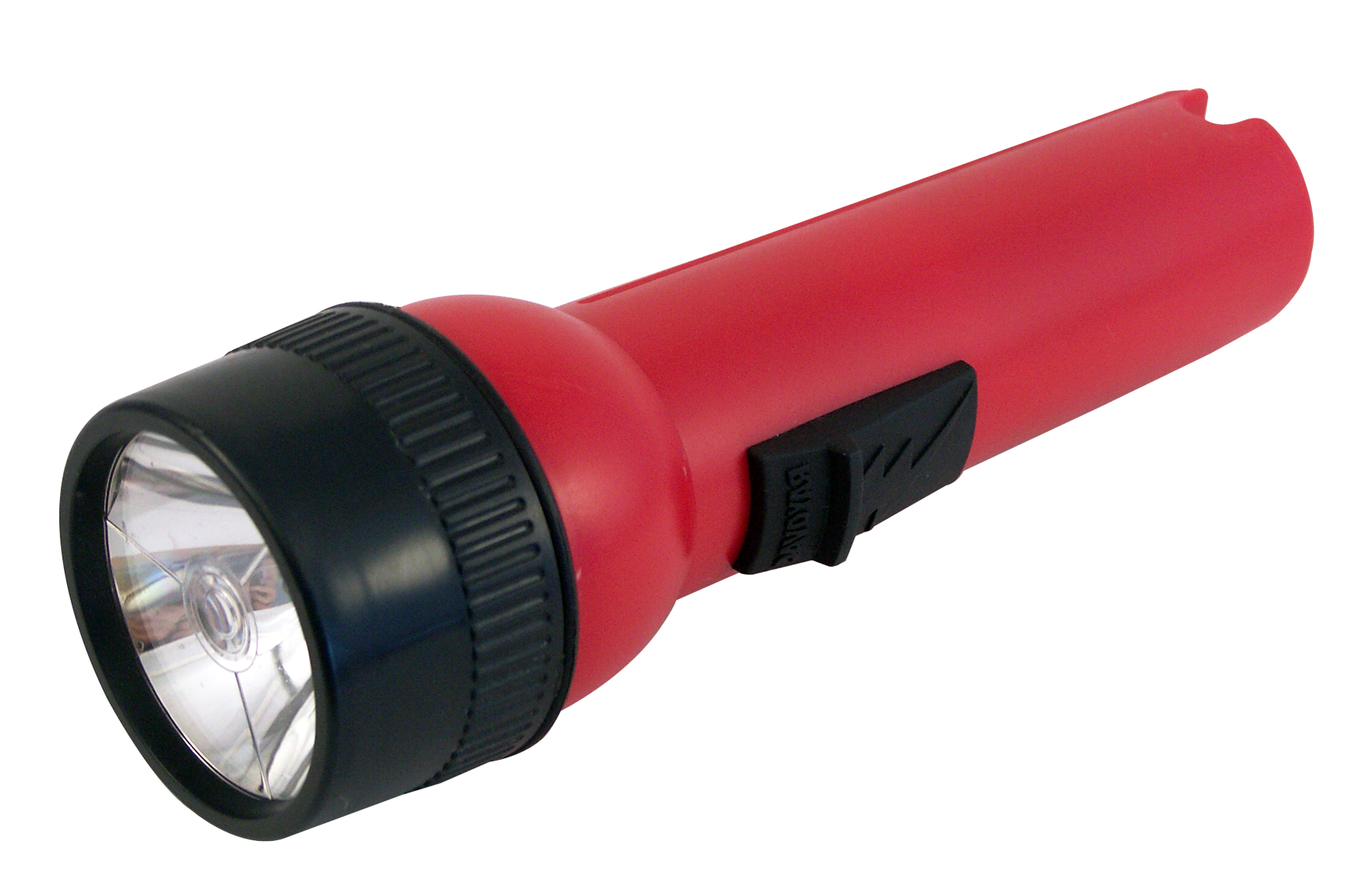 Red Handheld Flashlight