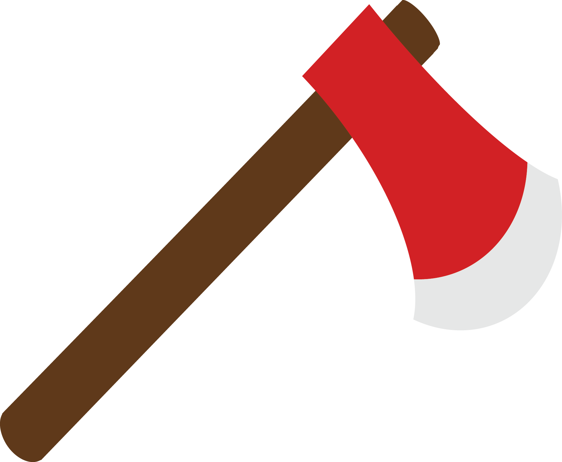 Red Handled Axe Graphic