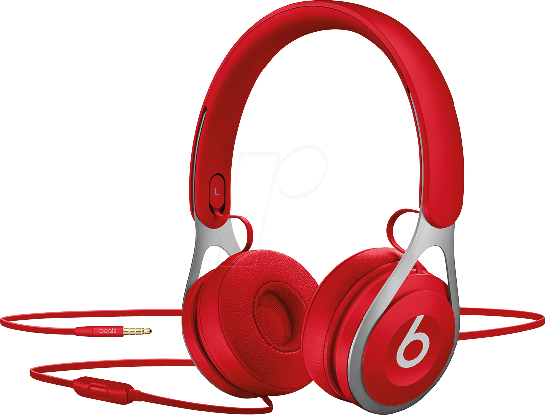 Red Headphones Beats Product Image