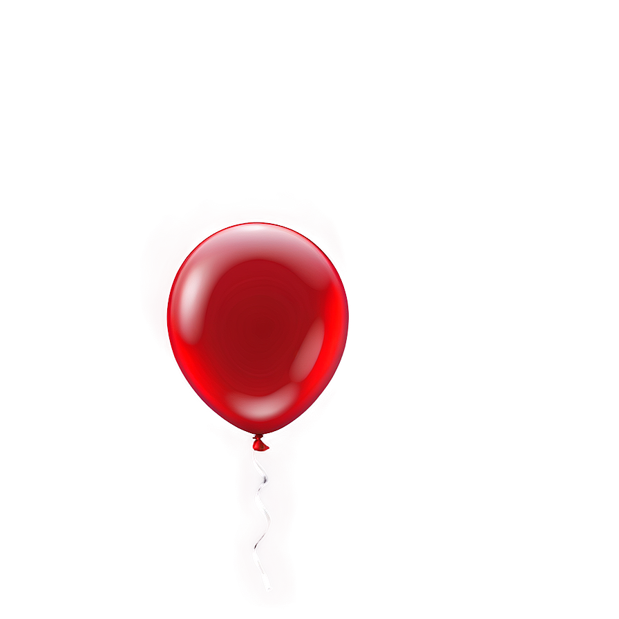 Red Heart Balloon Png 05042024