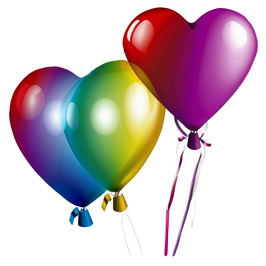 Red Heart Balloon Png 67