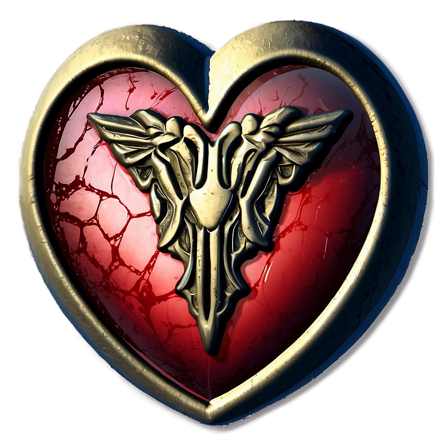 Red Heart Emblem Png 05252024