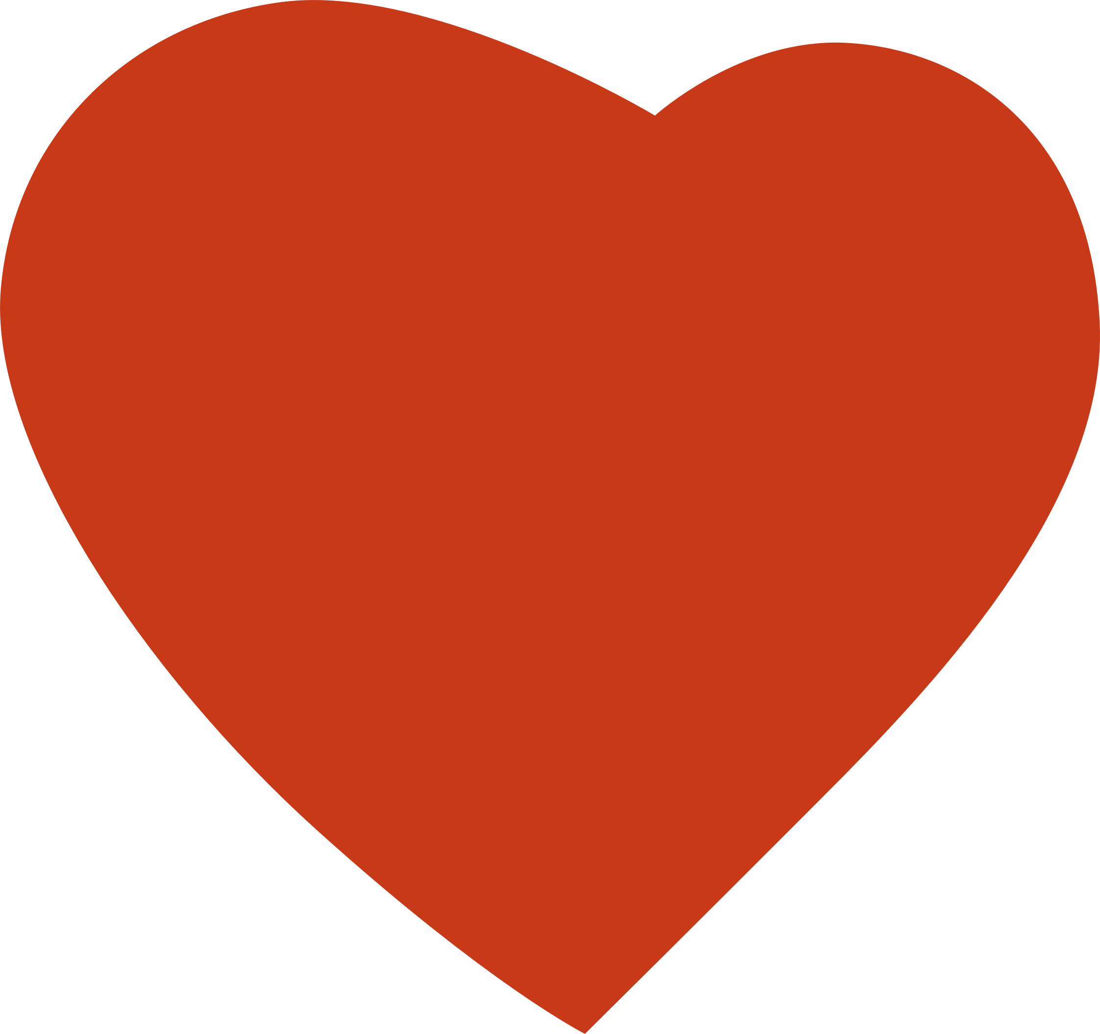 Red Heart Icon Dark Background