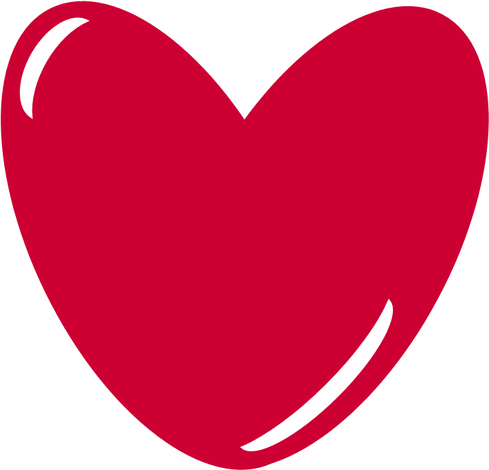 Red Heart Transparent Background