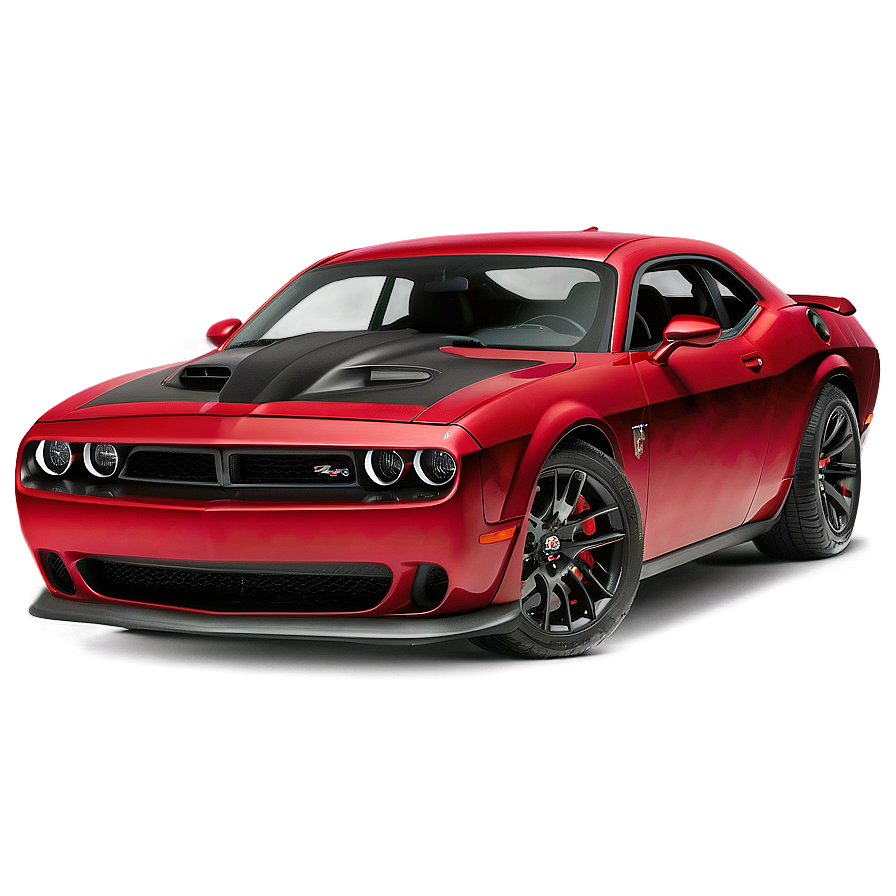 Red Hellcat Vehicle Png Nfe15