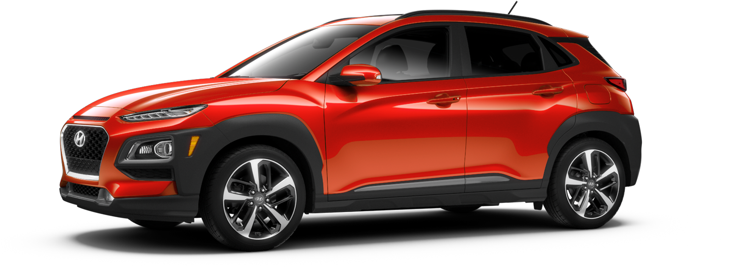 Red Hyundai Crossover S U V