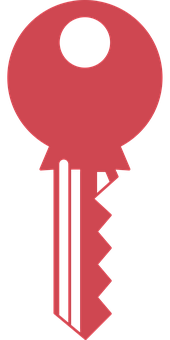 Red Key Icon