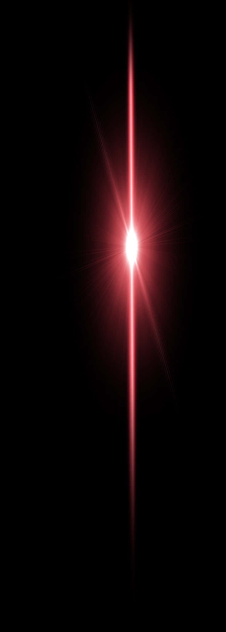 Red Laser Beam Light Effect