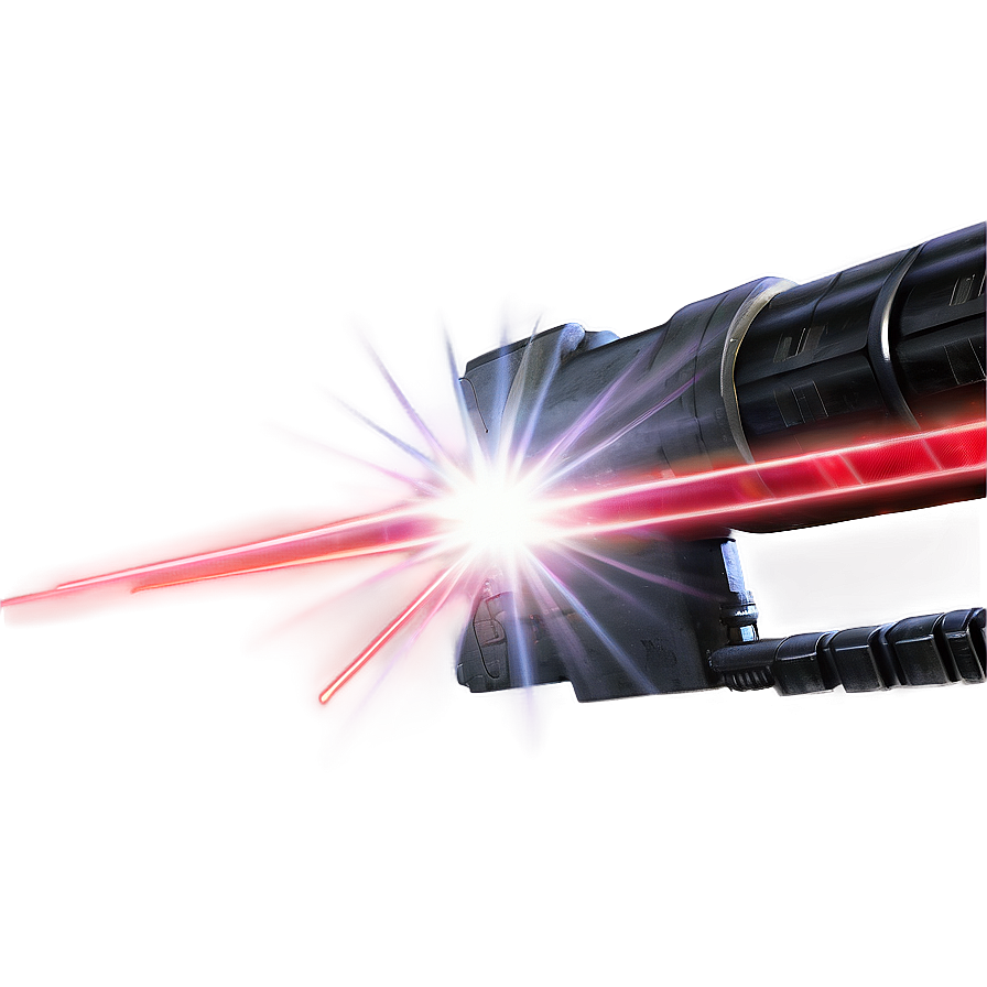 Red Laser Beam With Gloss Png Acy