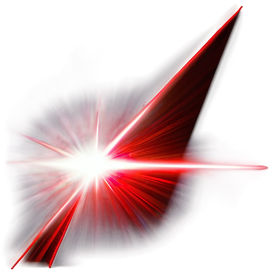 Red Laser Lens Flare Png 46