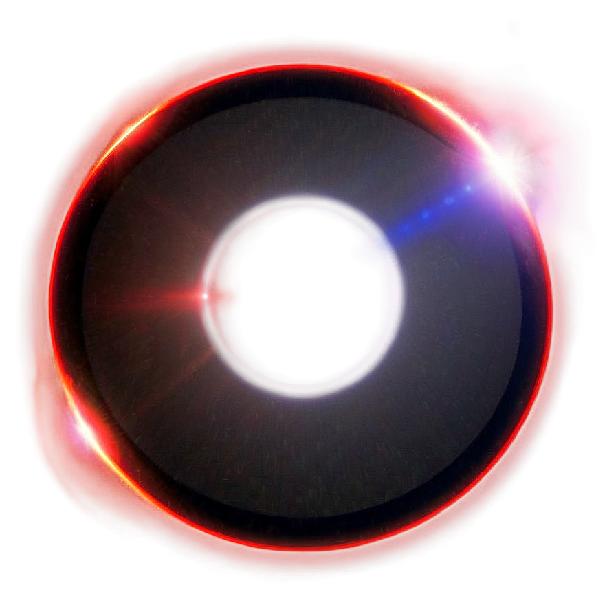 Red Lens Flare Effect Png 06122024