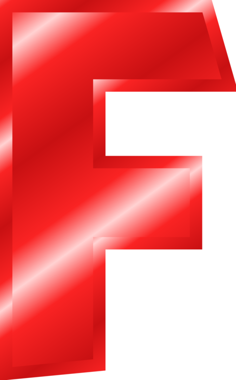 Red Letter F Graphic