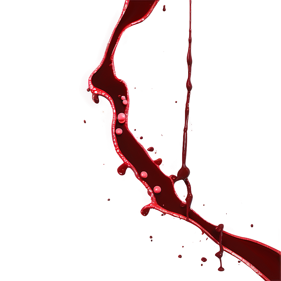 Red Lifeline: Blood Splatter Texture Png Ihe99