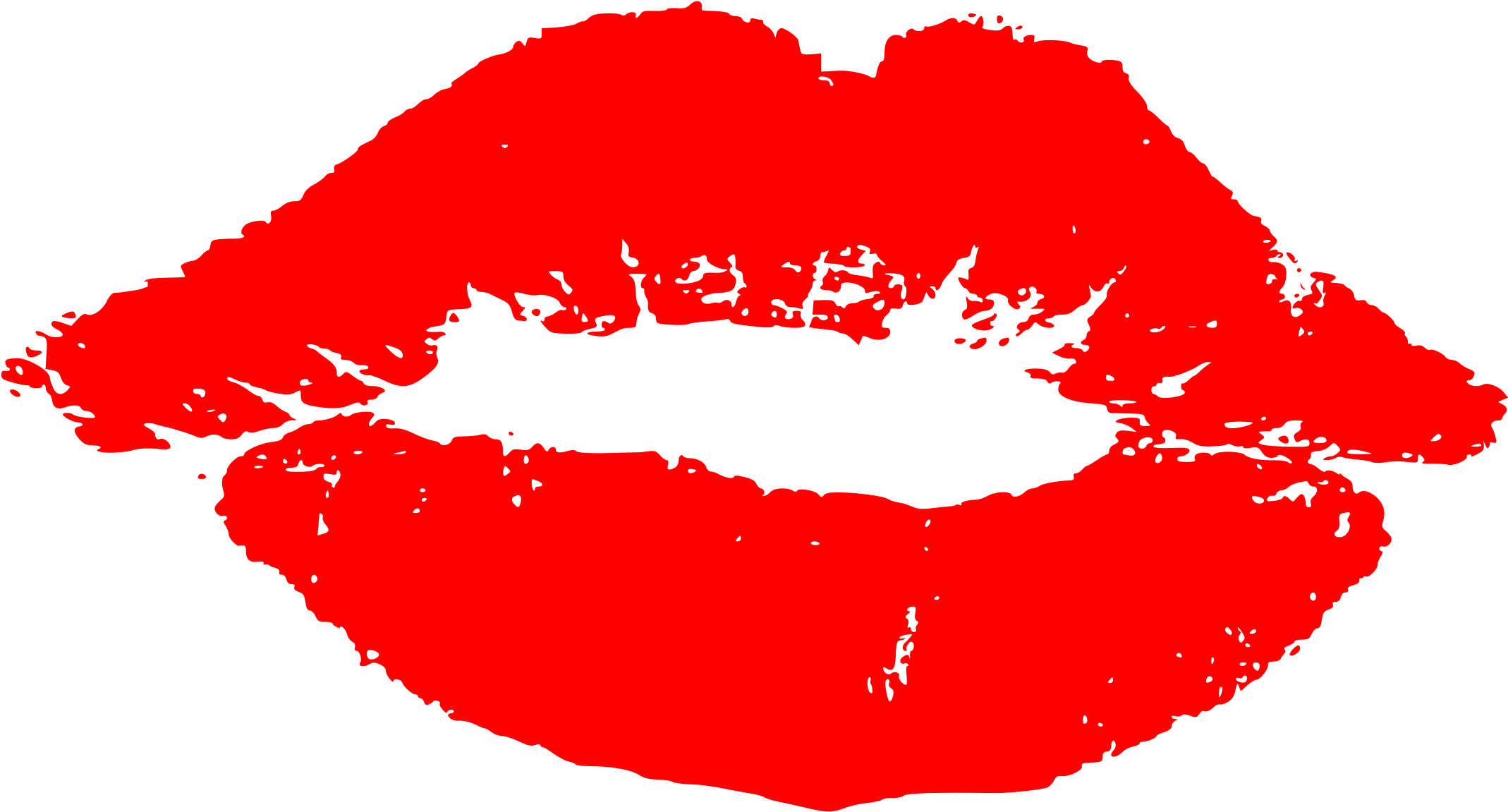 Red Lipstick Kiss Mark