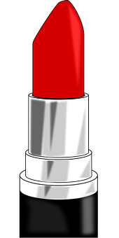 Red Lipstick Vector Illustration