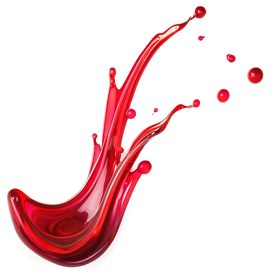 Red Liquid Splash Png Jju