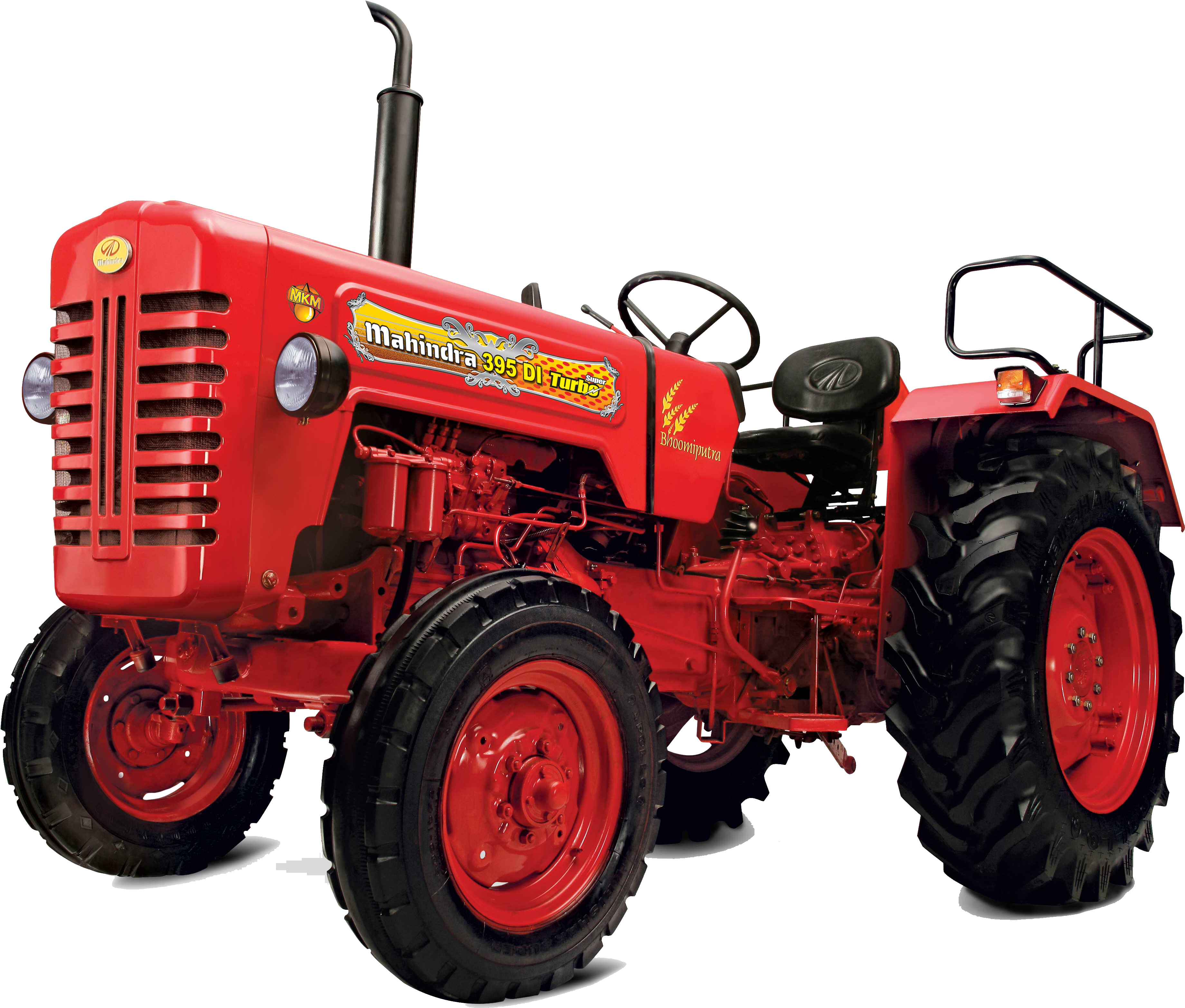 Red Mahindra395 D I Tractor