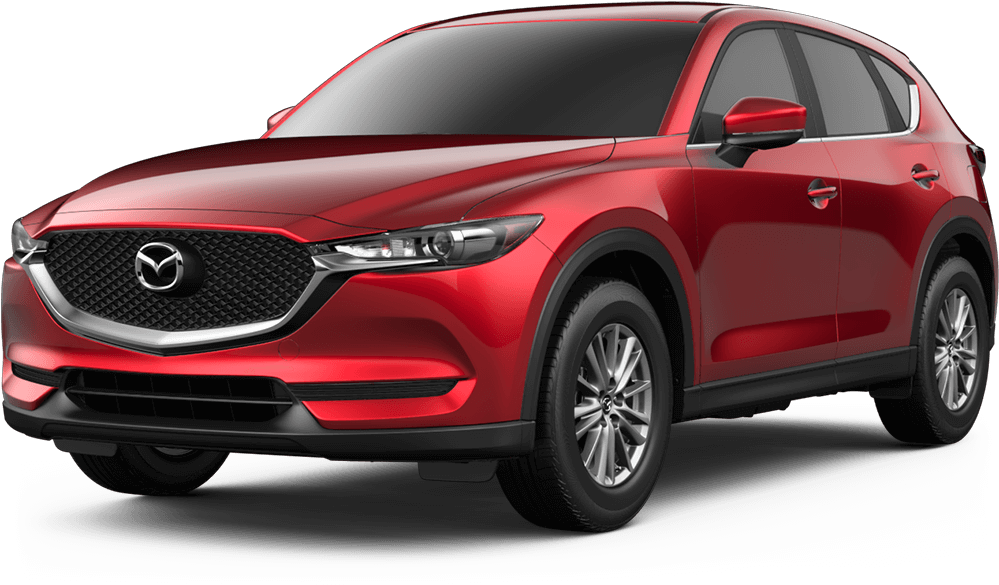 Red Mazda Crossover S U V