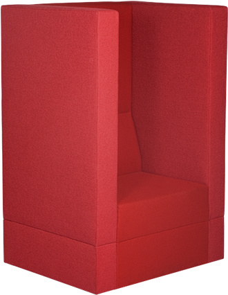 Red Modern Art Chair