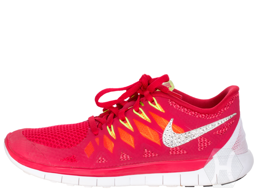 Red Nike Running Shoe