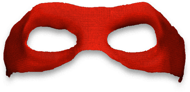 Red Ninja Mask Texture