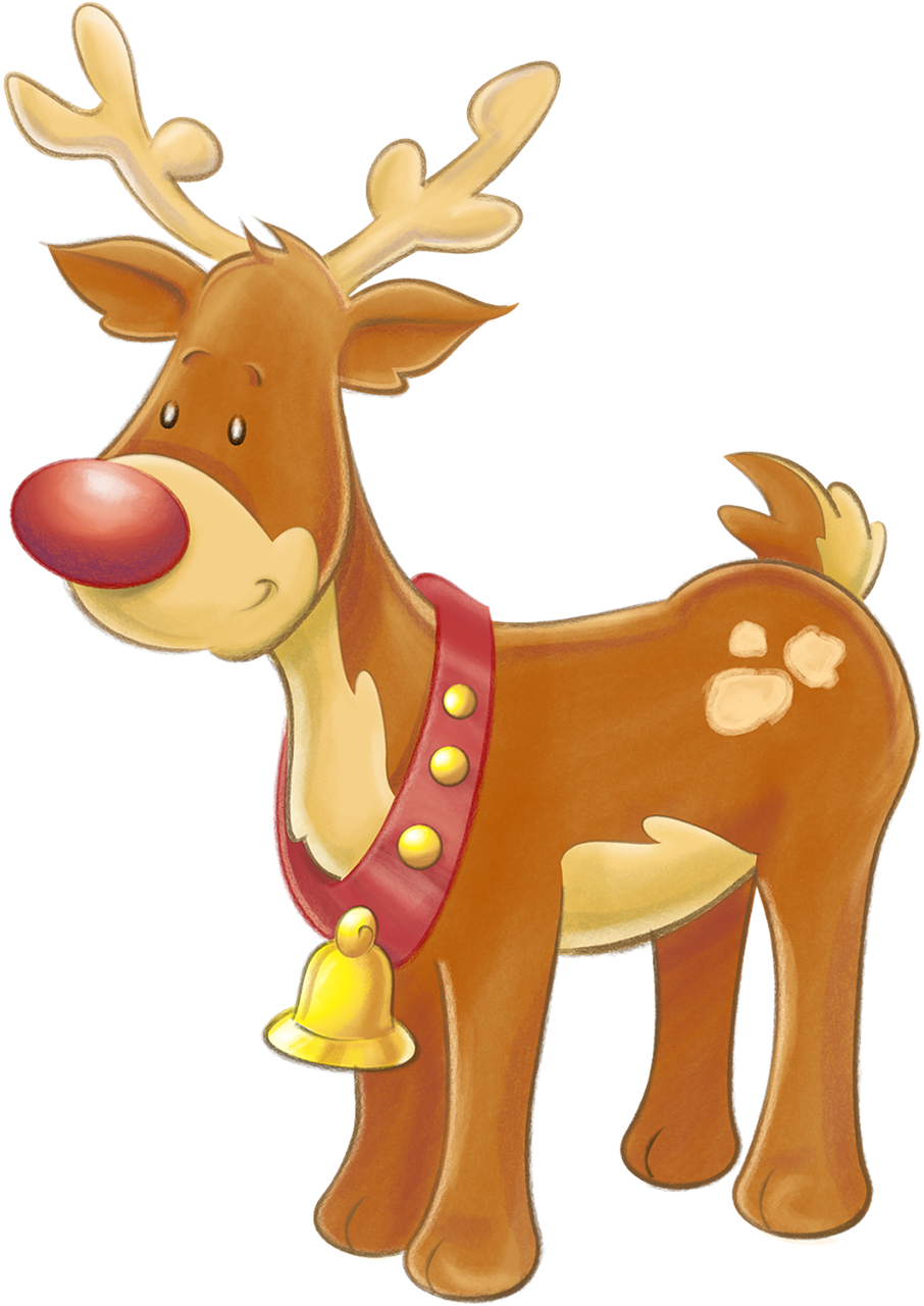 Red Nosed Reindeer Cartoon