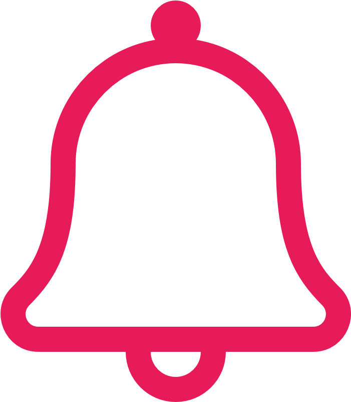 Red Notification Bell Icon