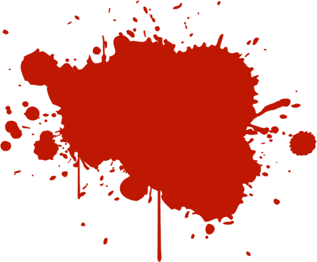 Red Paint Splatter Graphic