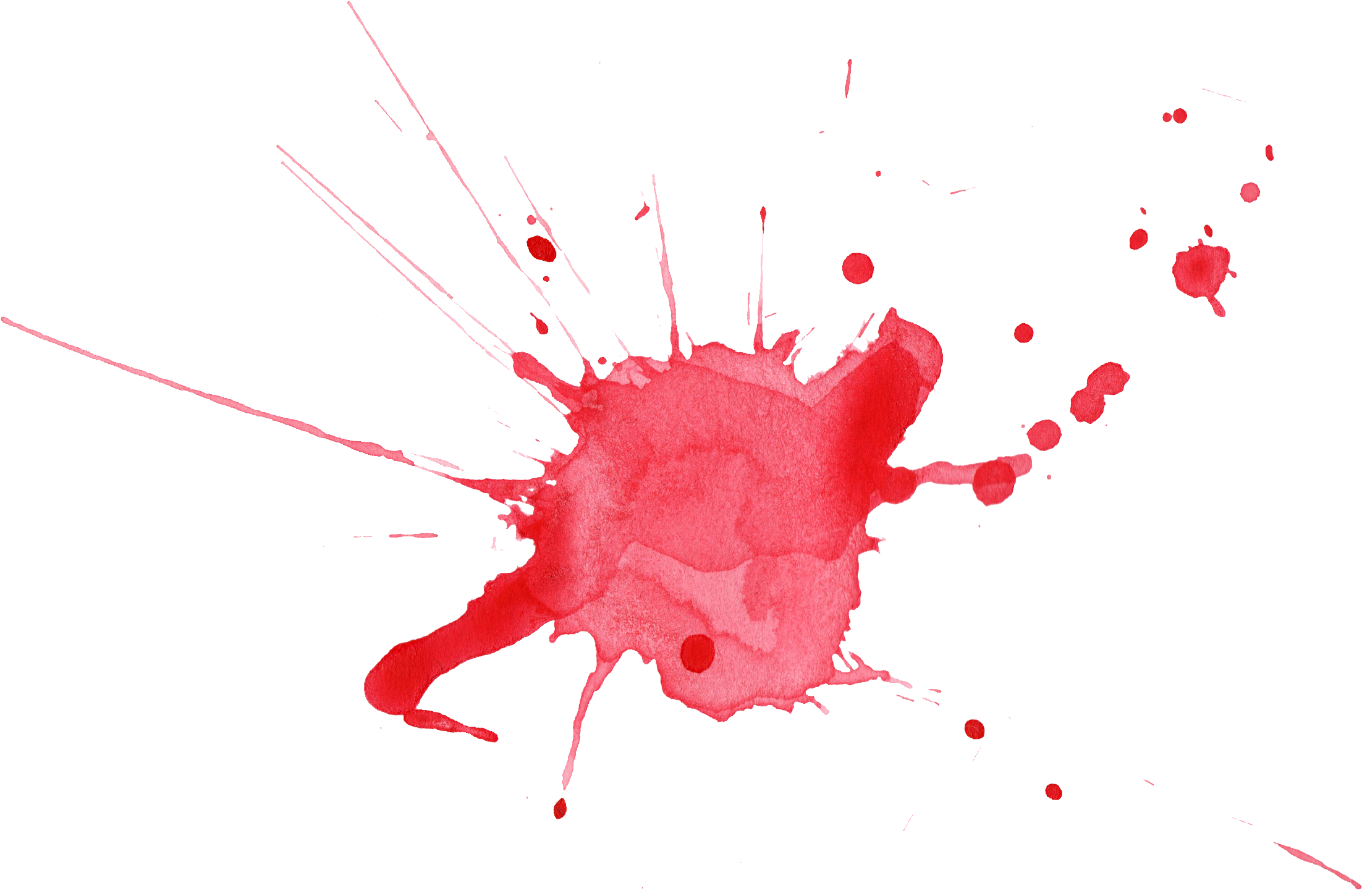 Red Paint Splatter Texture