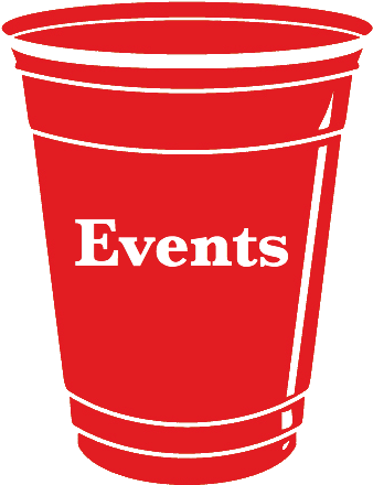 Red Party Cup Events Graphic