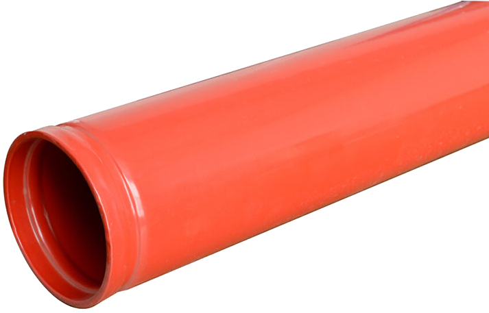 Red Plastic Pipe