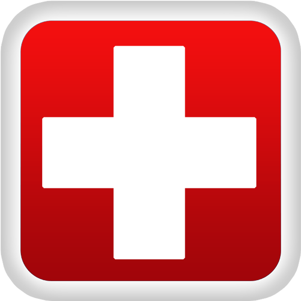 Red Plus Sign Icon