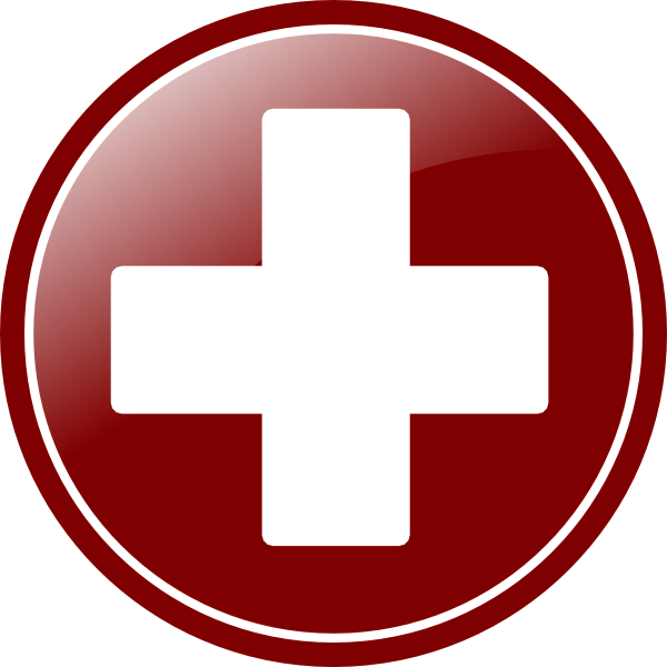 Red Plus Sign Icon