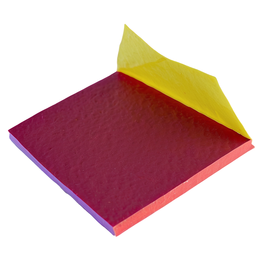 Red Post It Note Png Xyy12