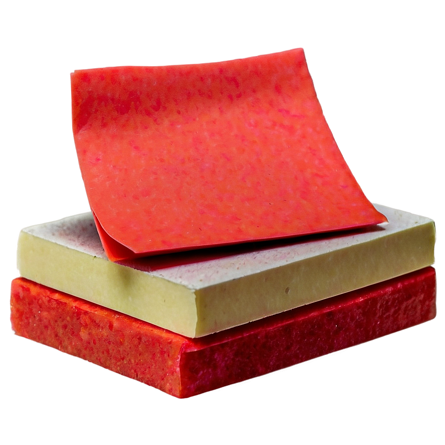 Red Post It Png 05252024