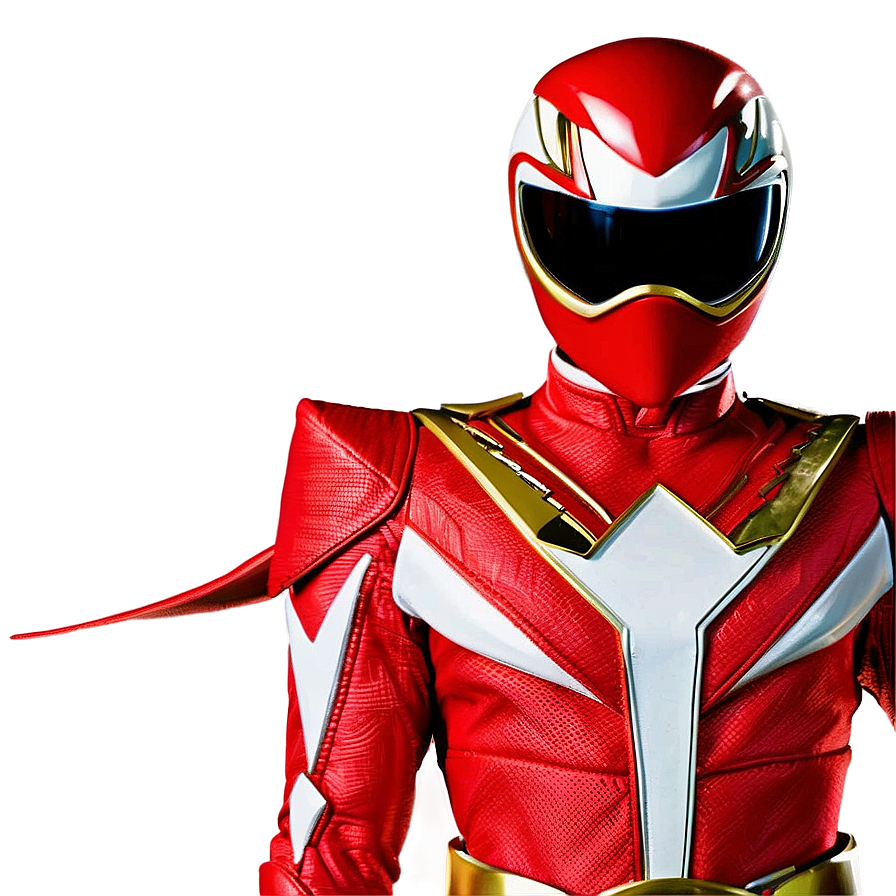 Red Power Ranger Zeo Png 06292024