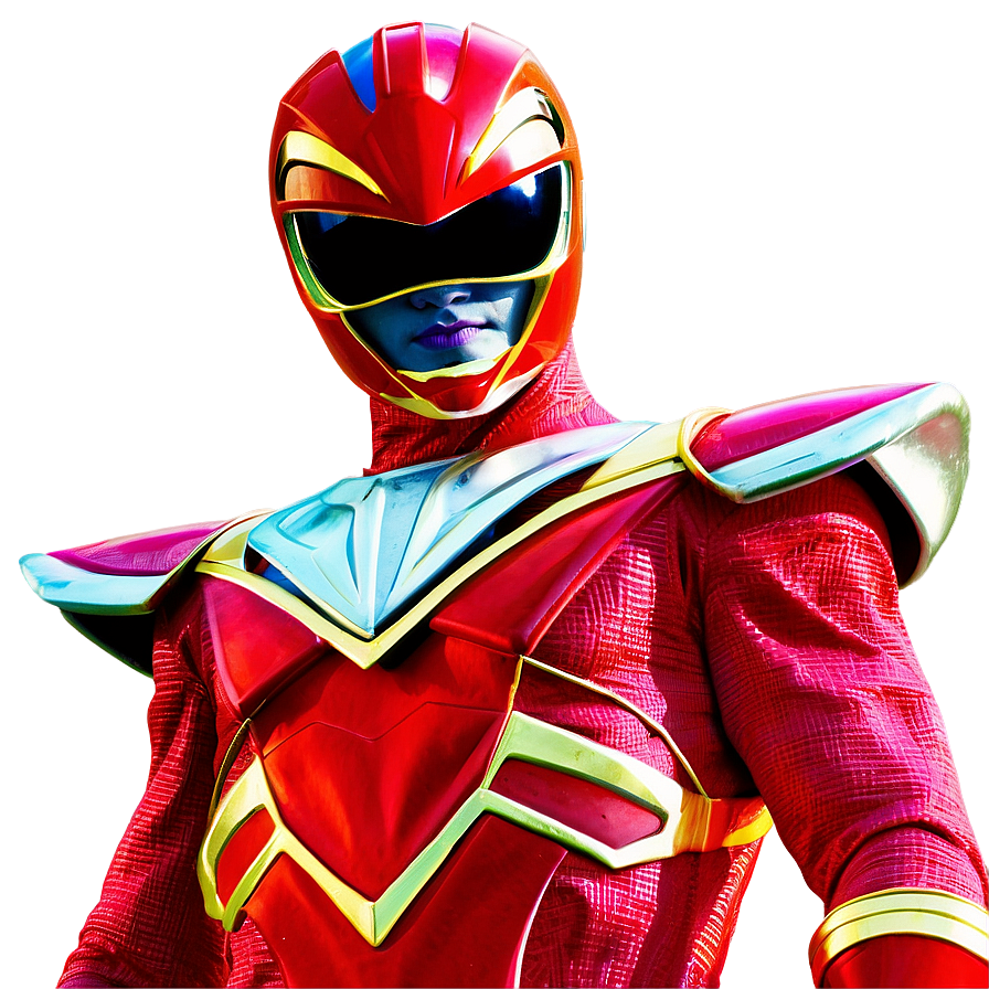 Red Power Ranger Zeo Png 63