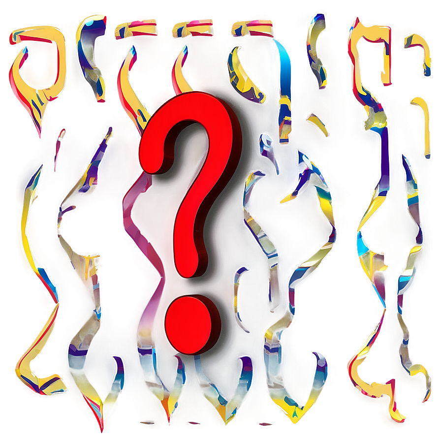 Red Question Mark Graphic Png Vuy99