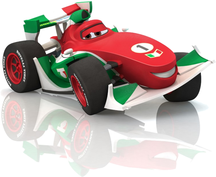 Red Racing Car Character