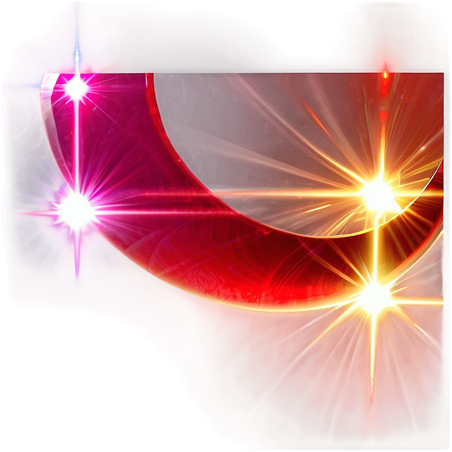 Red Radiance Lens Flare Png Ena