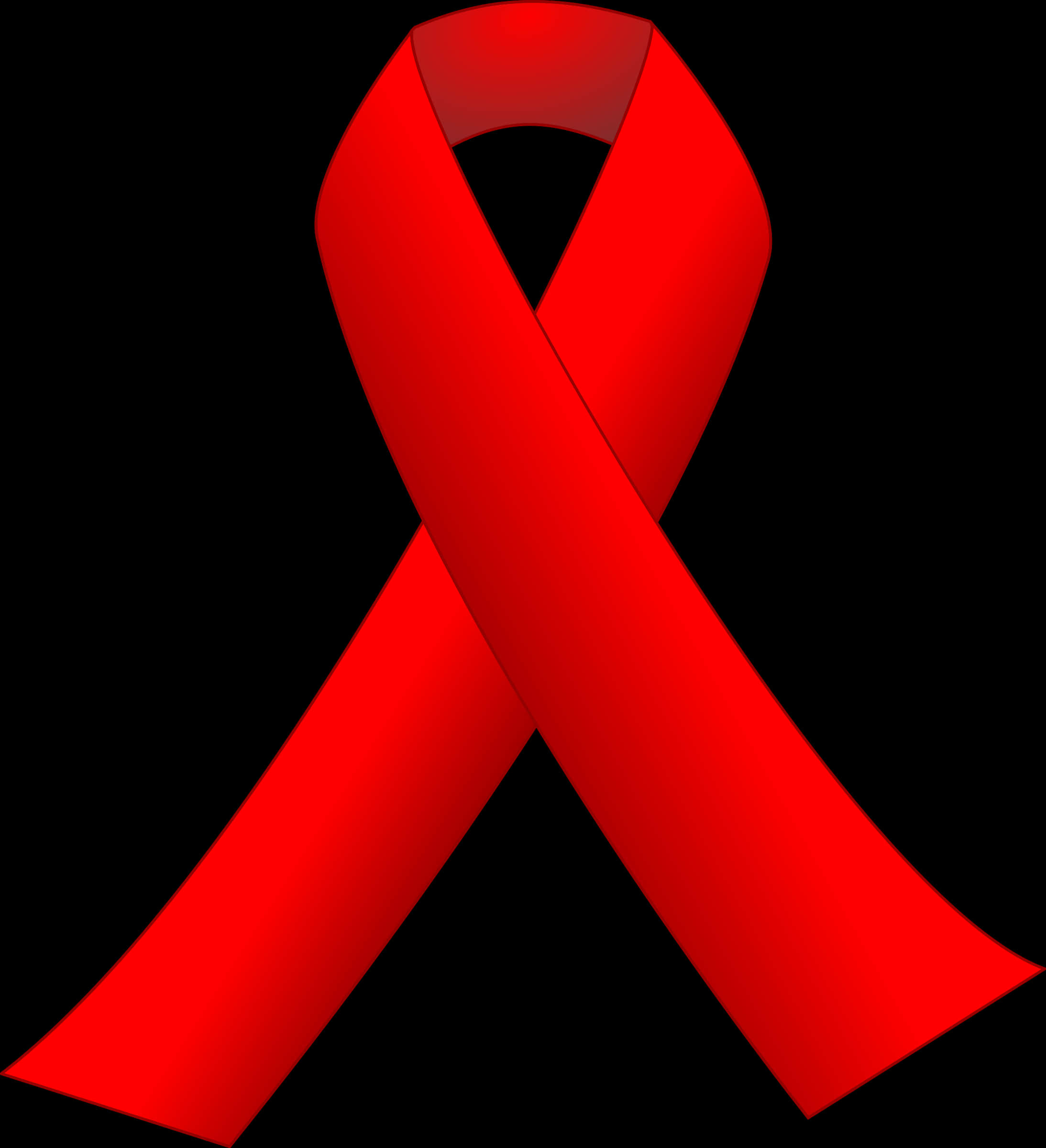 Red Ribbon Awareness Symbol
