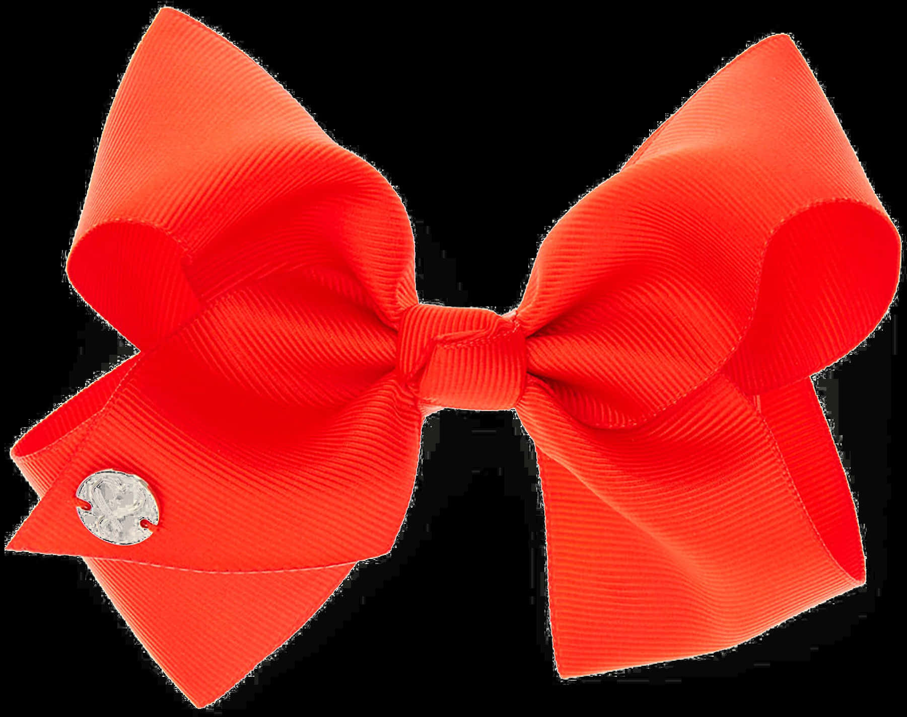 Red Ribbon Bow Accessory