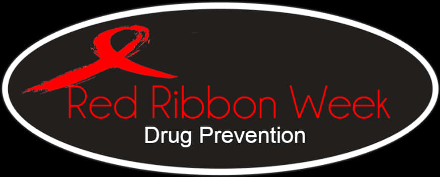 Red Ribbon Week Drug Prevention Logo