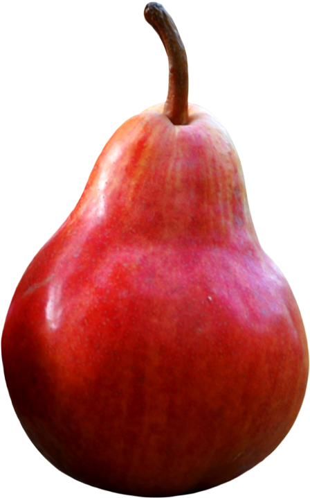 Red Ripe Pear Fruit