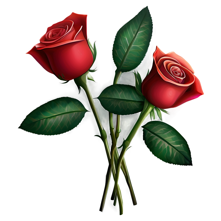 Red Rose Bouquet Png 05242024