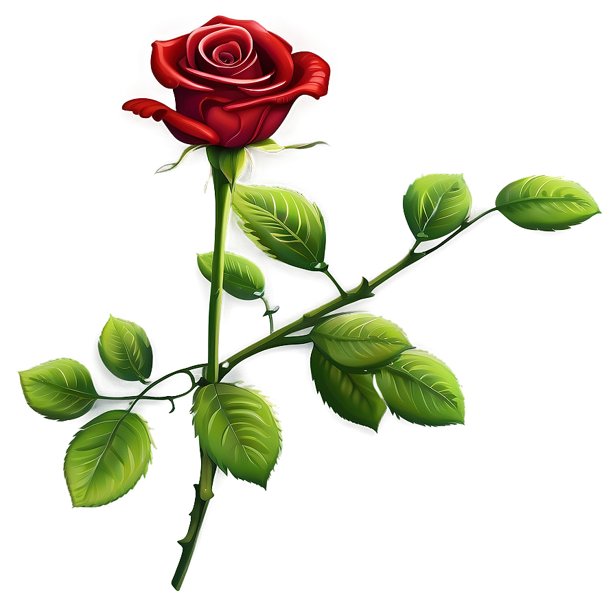 Red Rose Clipart Png 06272024