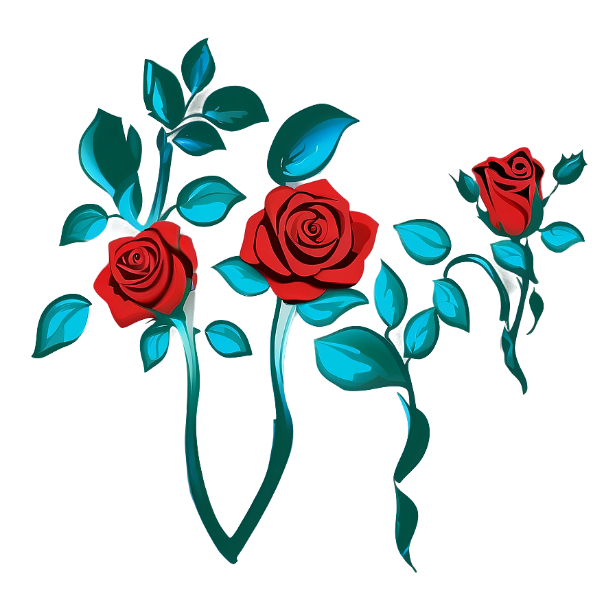 Red Rose Emblem Png 89